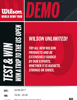 Kom til Demoaften med Wilson Kom til Demoaften med Wilson